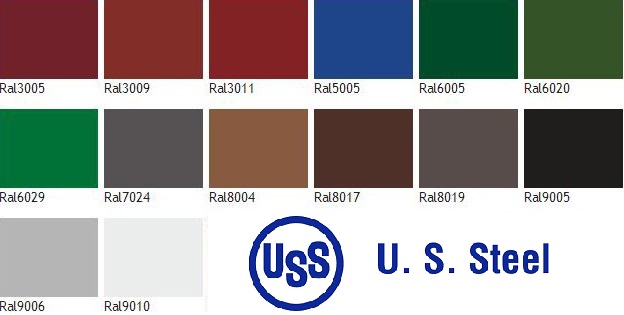 U.S.Steel кольори