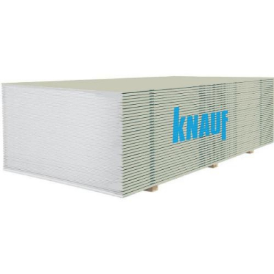 Гіпсокартон вологостійкий Knauf 2500x1200х12,5мм